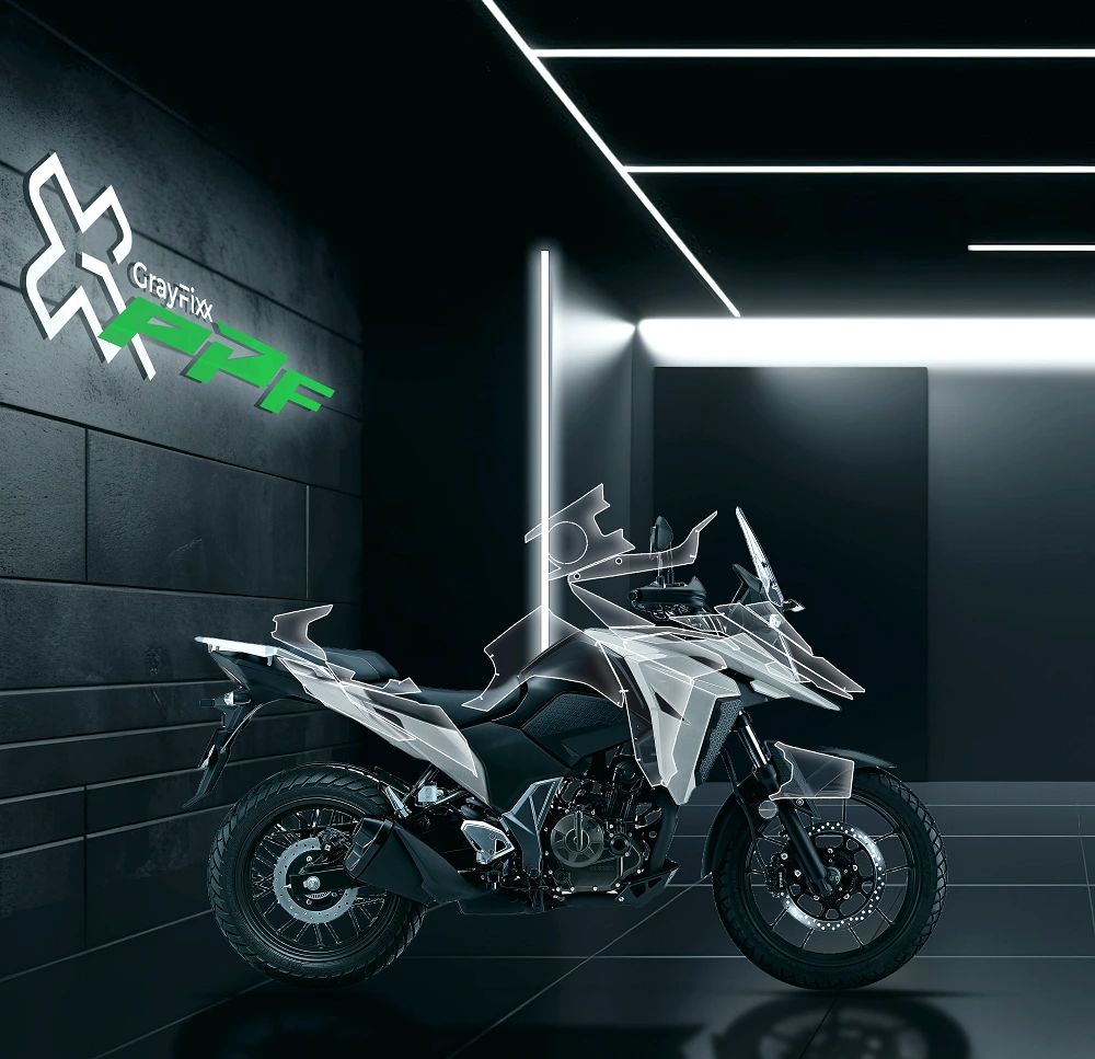 Pre Cut PPF For V Strom 250 | 7.5 Mil Clear Gloss TPU Paint Protection Film | V Strom 250 PPF